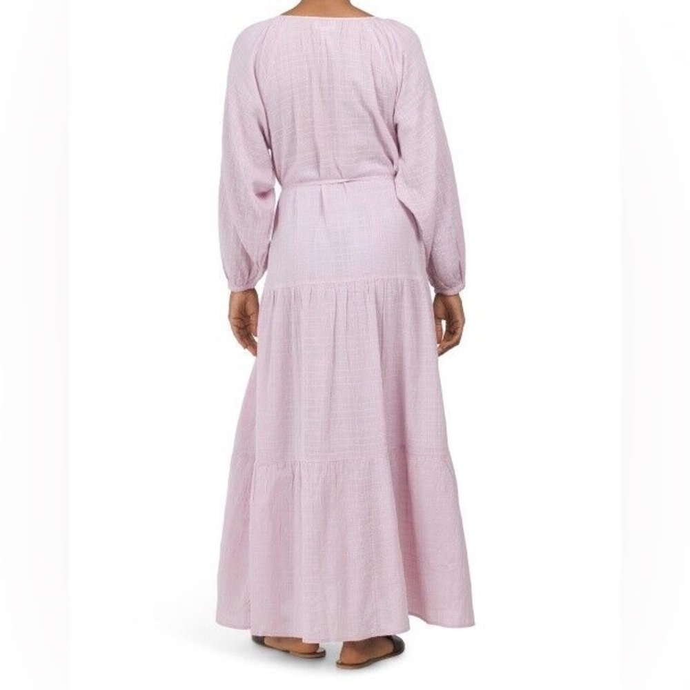 NWT L*Space Napali Maxi Dress Lavender Size L - Picture 4 of 10